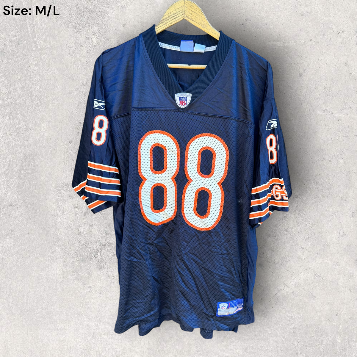 Chicago Bears Marcus Robinson Reebok Vintage NFL Jersey
