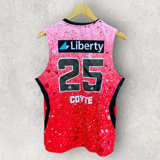SARAH COYTE MELBOURNE RENEGADES MATCH WORN WBBL NIKE VEST