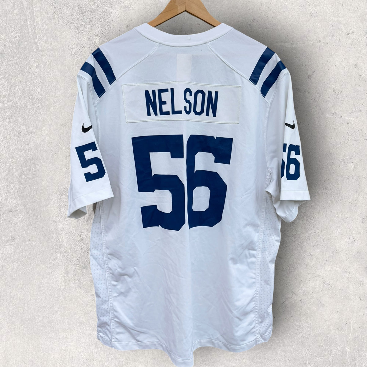 Quenton Nelson Indianapolis Colts Nike 2020 White NFL Jersey