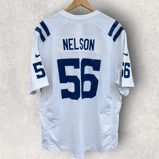 Quenton Nelson Indianapolis Colts Nike 2020 White NFL Jersey