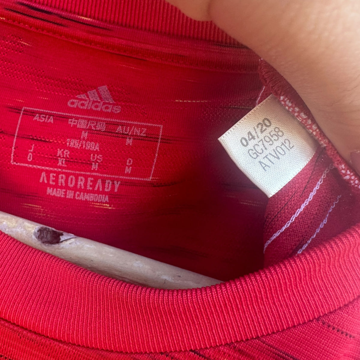 Manchester United 2020-2021 Adidas Home Red Football Jersey