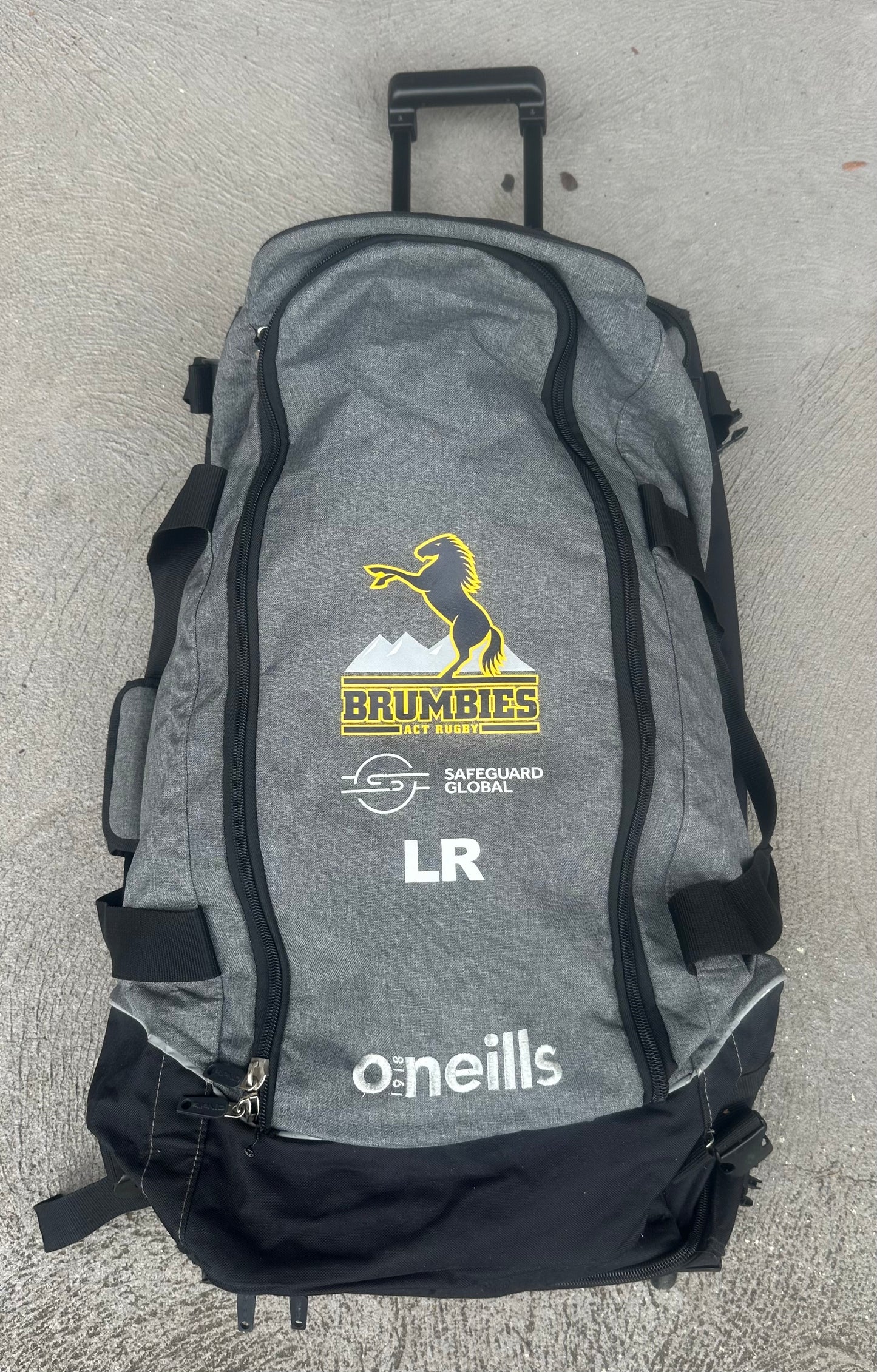 ACT Brumbies Luke Reimer Player Used International Travel Suitcase