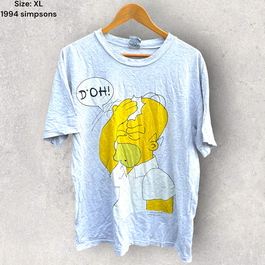 HOMER SIMPSON 1994 VINTAGE TOP HEAVY T-SHIRT