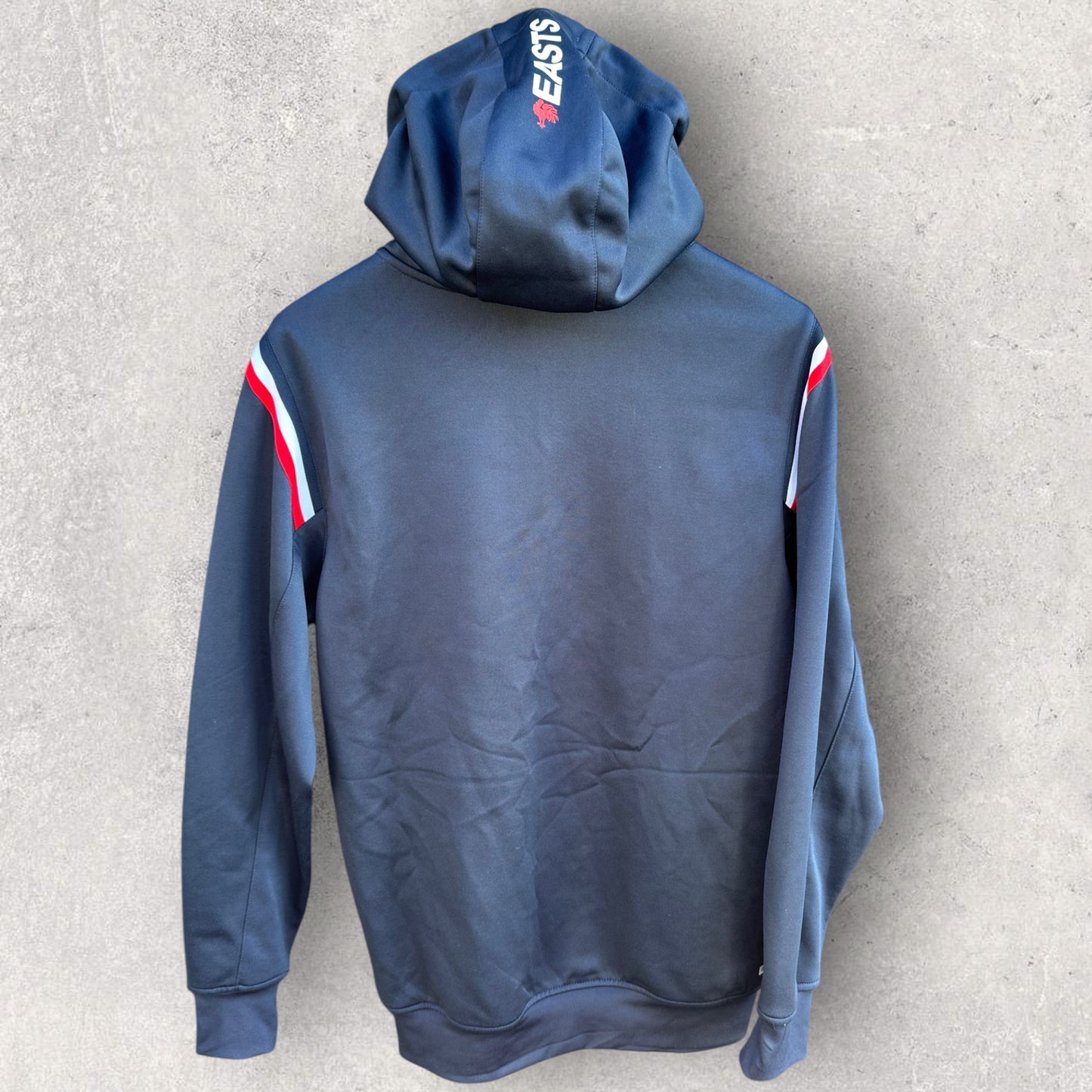 SYDNEY ROOSTERS ISC HALF ZIP BLUE HOODED JUMPER