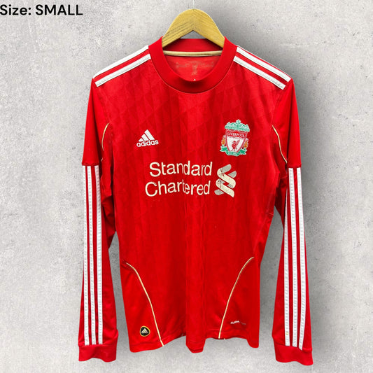 LIVERPOOL FC 2010 ADIDAS LONG SLEEVE HOME JERSEY