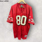 Jerry Rice San Francisco 49ers Logo Athletic Vintage NFL Red Jersey
