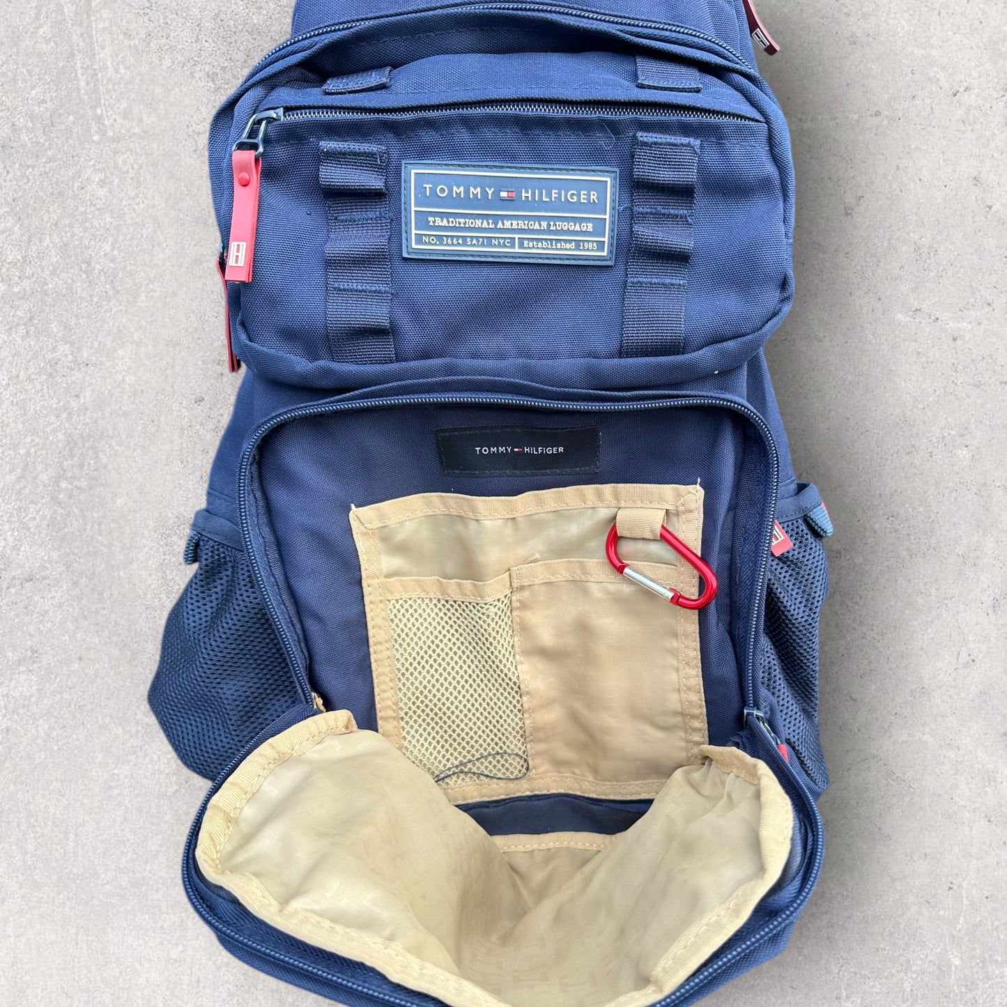 TOMMY HILFIGER BLUE BACKPACK