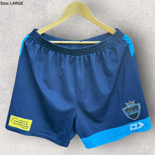 GOLD COAST TITANS TEDS PLAYER ISSUED TRAINING SHORTS