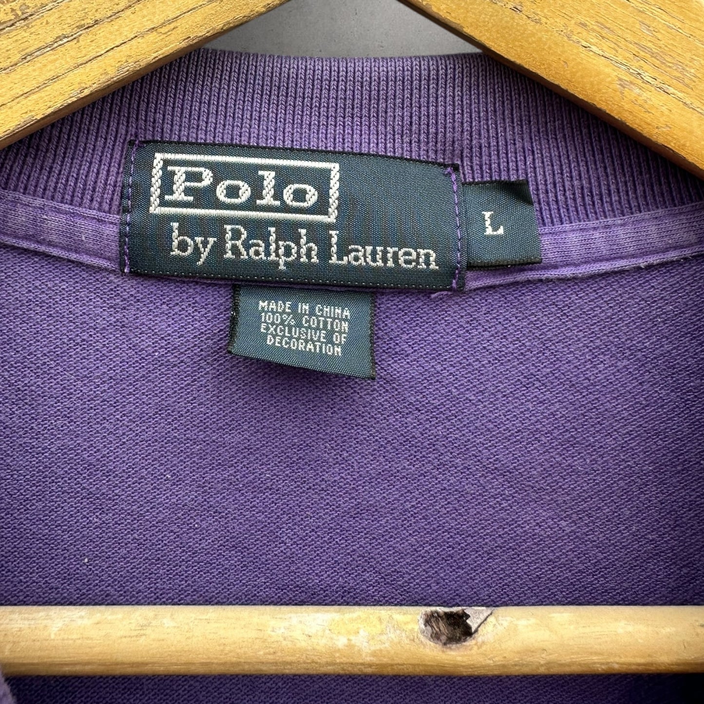 RALPH LAUREN POLO PURPLE SHORT SLEEVE POLO SHIRT