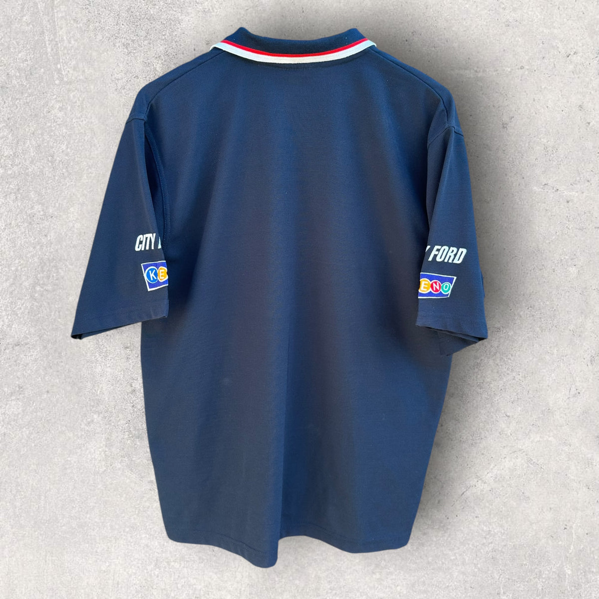 Sydney Roosters ISC Vintage City Ford Navy Blue Polo Shirt