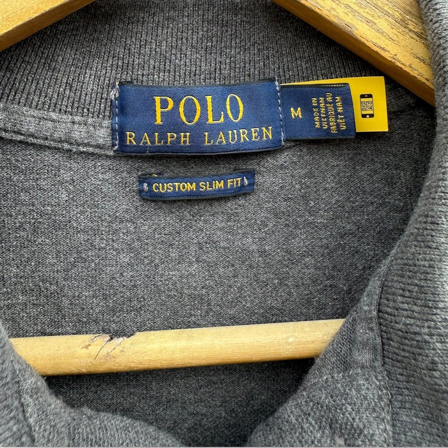 RALPH LAUREN POLO MENS GREY SHORT SLEEVE SHIRT