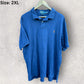 RALPH LAUREN POLO BLUE SHORT SLEEVE POLO SHIRT