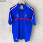 FRANCE 2002 WORLD CUP VINTAGE BLUE FOOTBALL POLO SHIRT