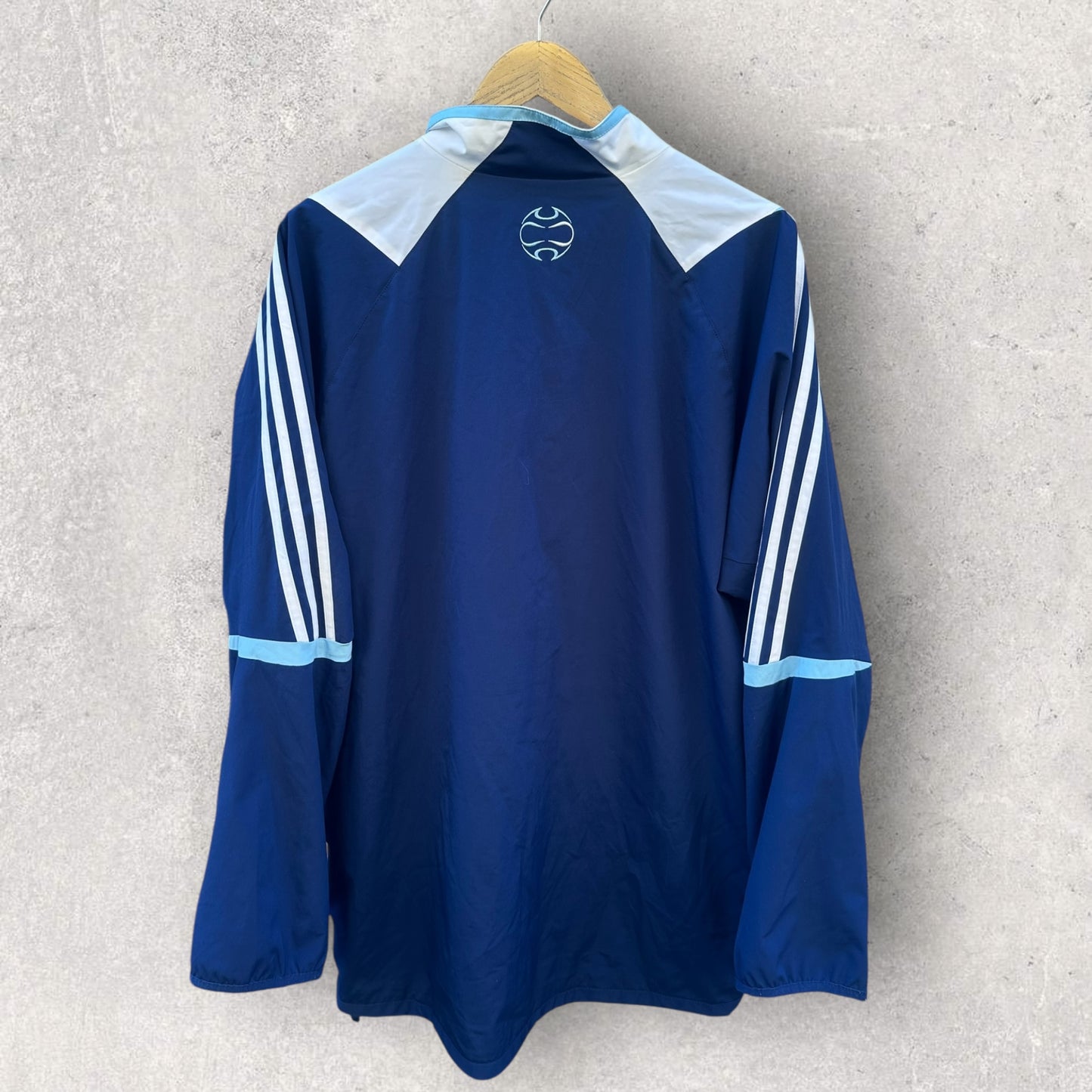 NEWCASTLE UNITED FOOTBALL 2007 WINDBREAKER ADIDAS TRAINING JACKET