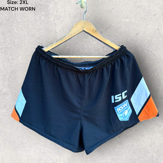 WESTS TIGERS NSW CUP PLAYER WORN MATCH SHORTS