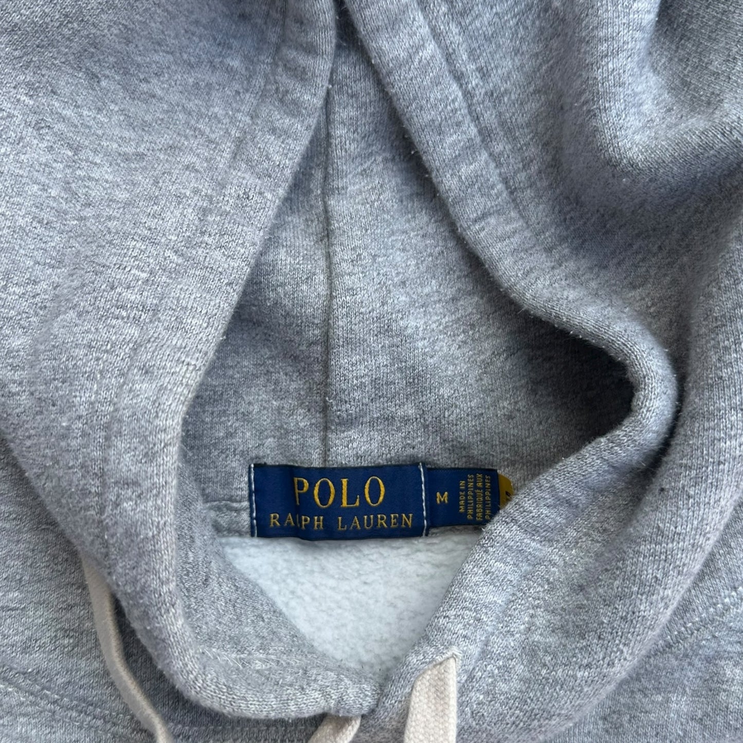 RALPH LAUREN POLO TIGER GREY SWEAT SET HOODIE + PANTS