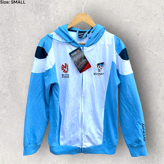 SYDNEY FC HOODED JUMPER NEW WITH TAGS