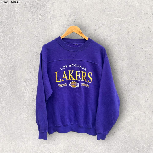 LA LAKERS VINTAGE PULLOVER JUMPER