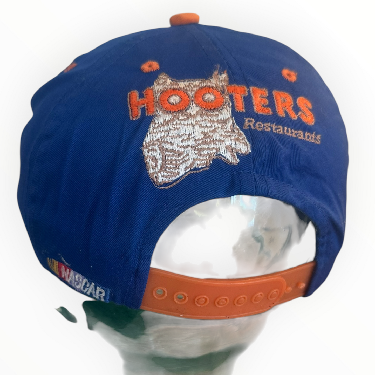 Hooters Racing NASCAR Blue Snap Back Vintage Hat Cap