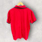 TOMMY HILFIGER RED SHORT SLEEVE POLO SHIRT
