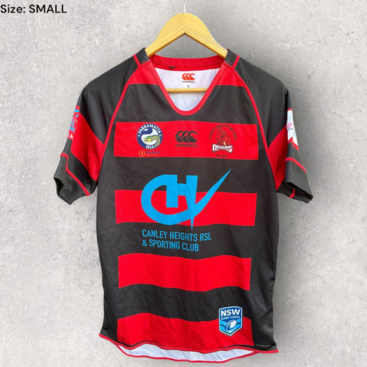 CANLEY HEIGHTS DRAGONS ISC RUGBY LEAGUE JERSEY