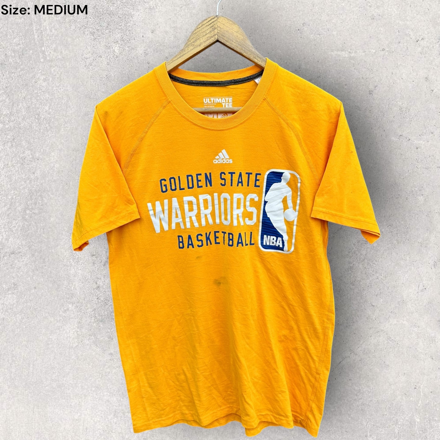 GOLDEN STATE WARRIORS ADIDAS 2015 ULTIMATE NBA T SHIRT