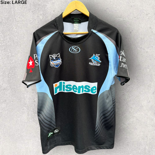 CRONULLA SHARKS 2010 AWAY JERSEY