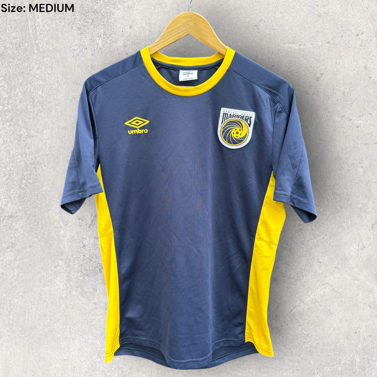 CENTRAL COAST MARINERS UMBRO ACADEMY TRAINING SHIRT