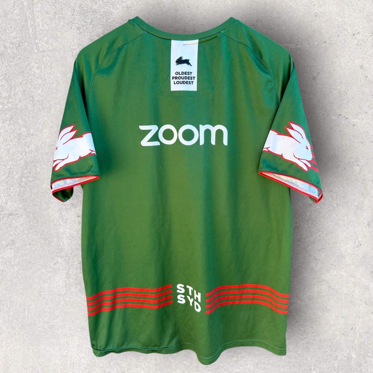 South Sydney Rabbitohs ISC Green Rugby League NRL Training Shirt