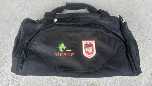 St George Illawarra Dragons Player Carry On Bag Issued to Poasa Faamausili