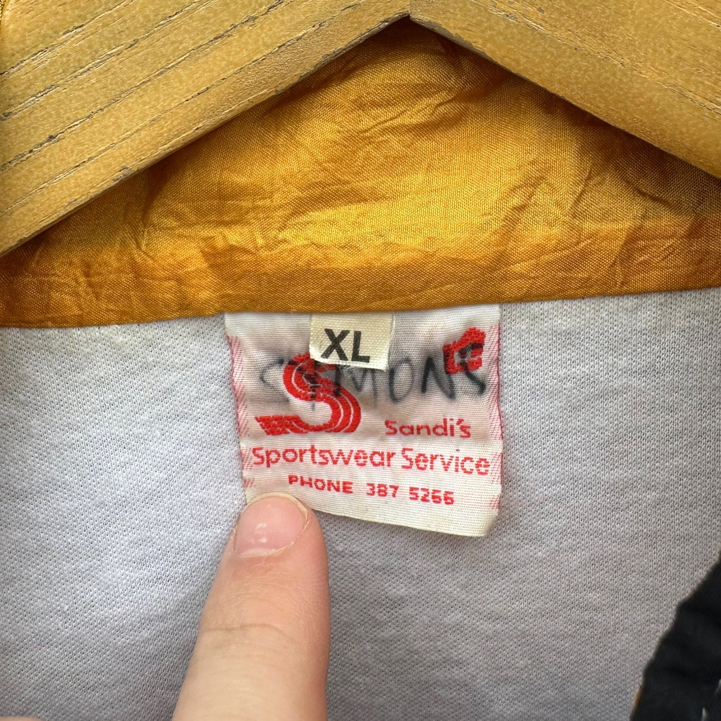 WESTERN AUSTRALIA BASKETBALL STATE REPRESENTATIVE VINTAGE JACKET