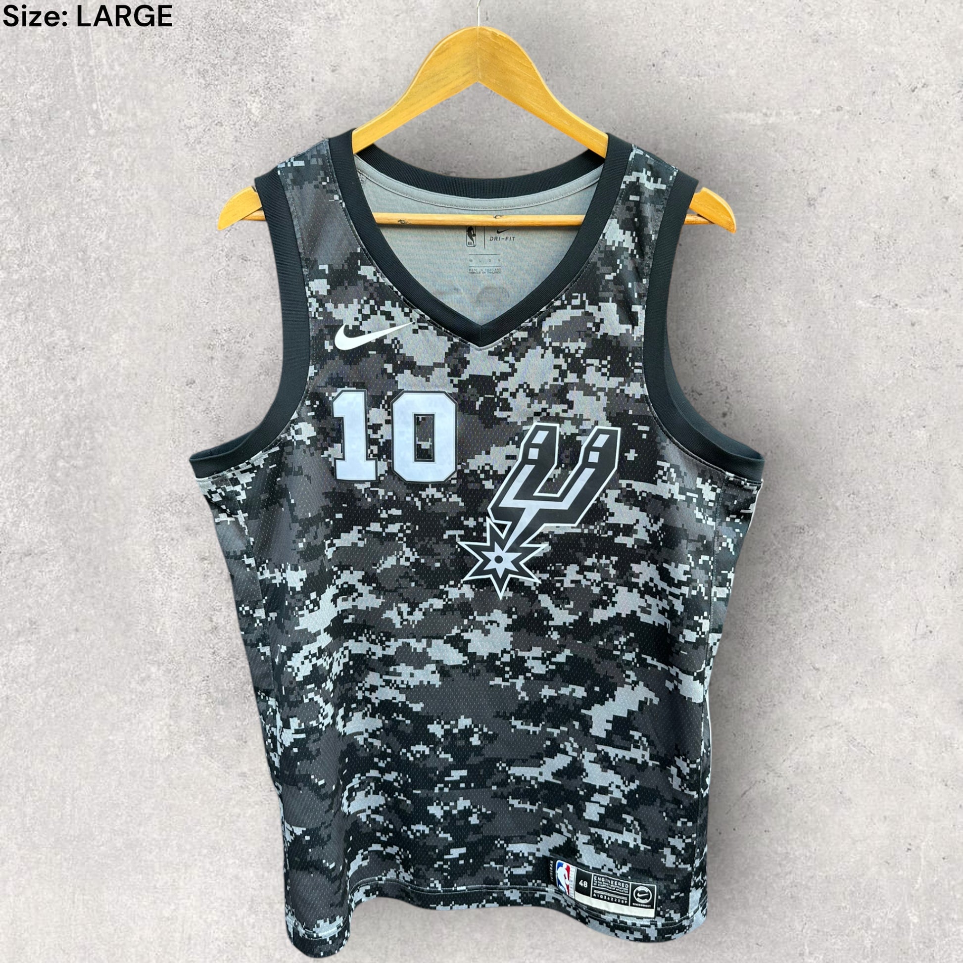 DEMAR DEROZAN SAN ANTONIO SPURS 2018-2019 CITY EDITION NBA NIKE