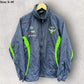 Canberra Raiders ISC Blue Windbreaker Hooded Full Zip Jacket