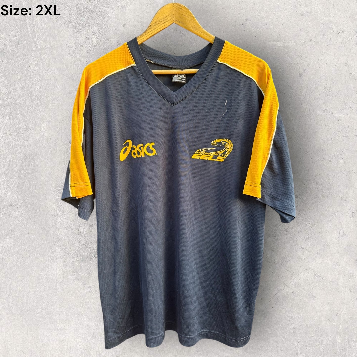 PARRAMATTA EELS ASICS VINTAGE TRAINING JERSEY