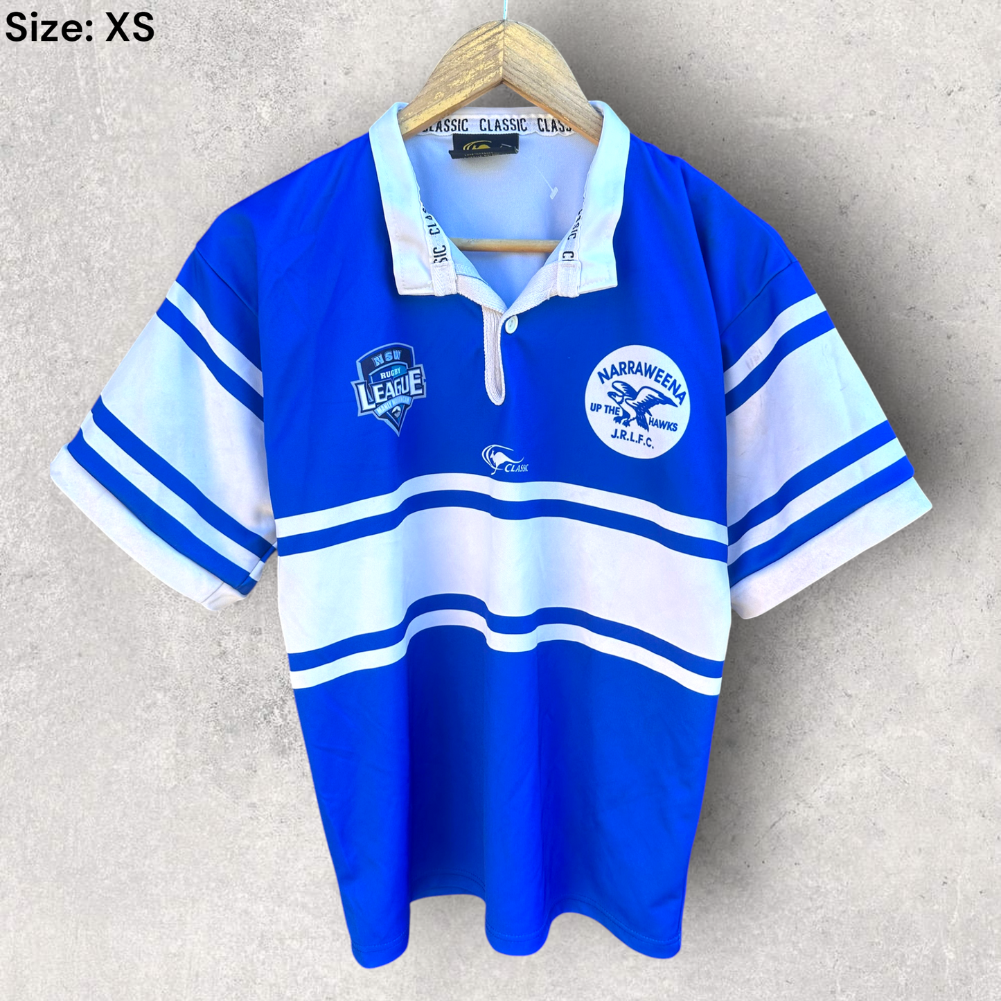 Naraweena Hawks NSW Rugby League Classic Match Jersey