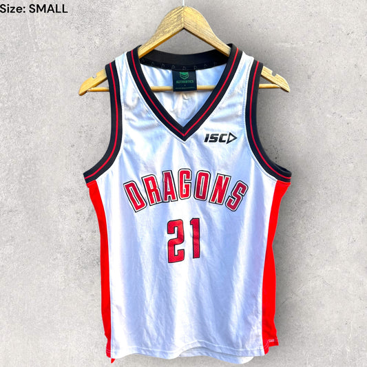 St George Illawarra Dragons ISC Basketball Singlet