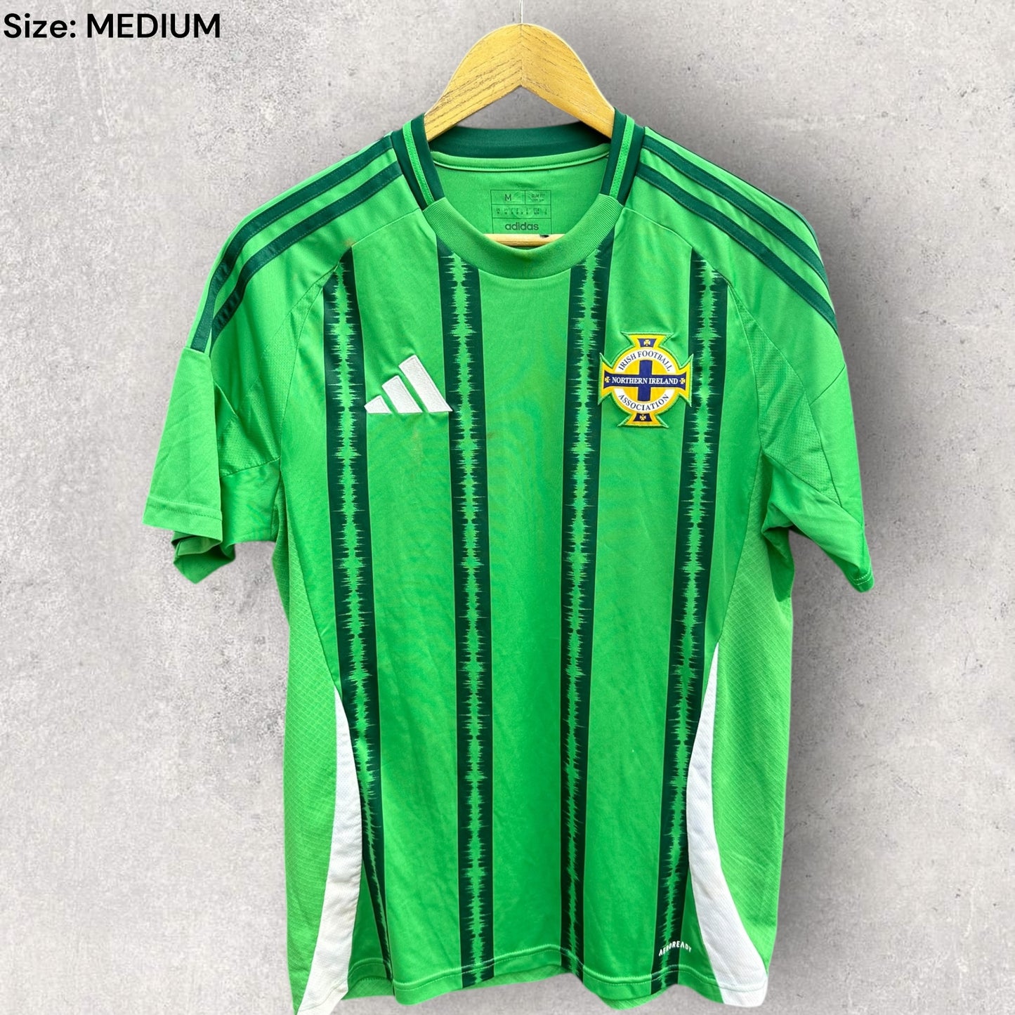 NORTHERN IRELAND 2023 ADIDAS FOOTBALL JERSEY