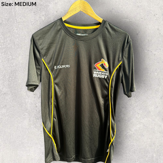 Waikato Chiefs Kukri Rugby Union Black Training Shirt