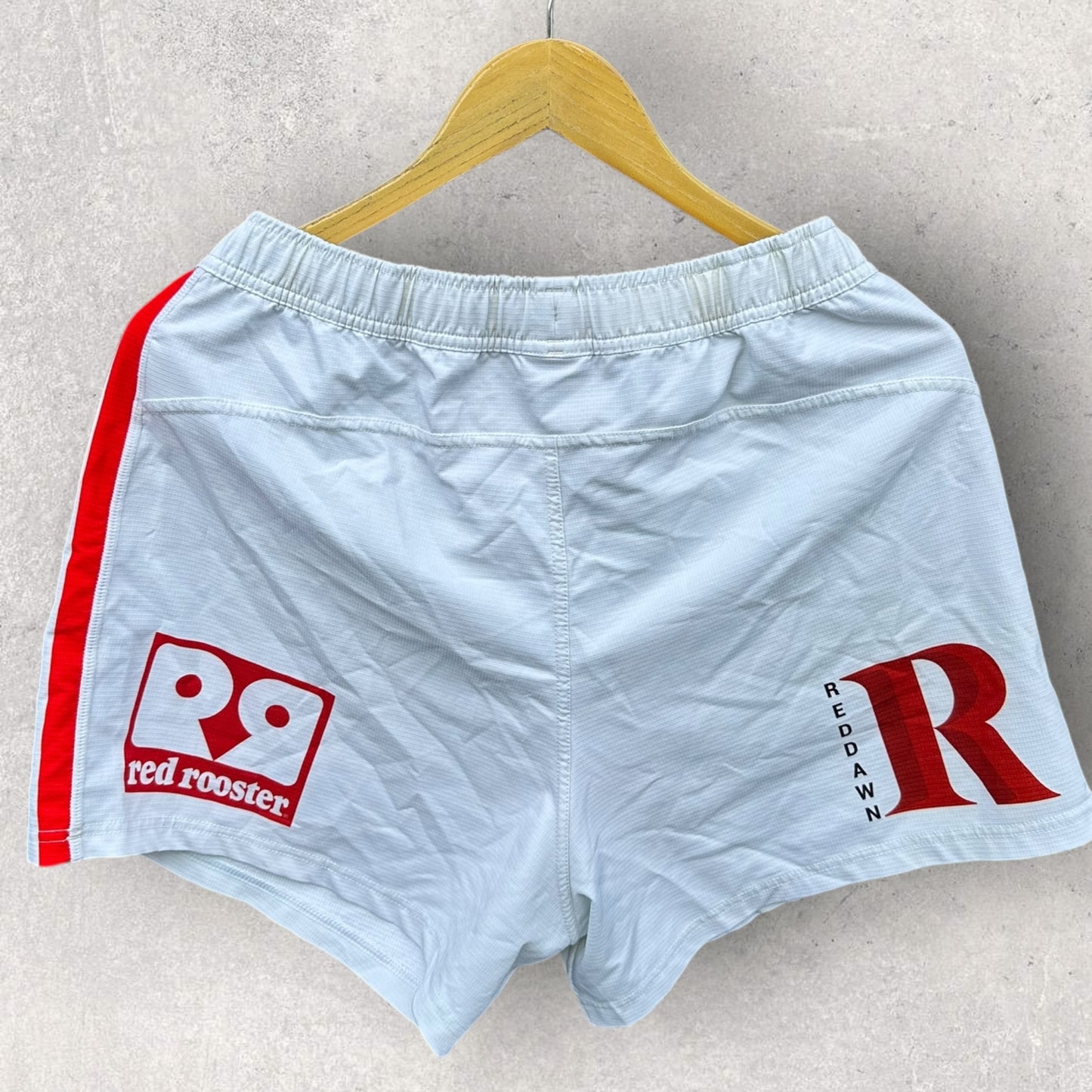 SYDNEY ROOSTERS CASTORE MATCH WORN PLAYER SHORTS