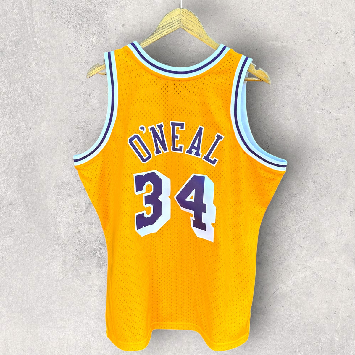 Shaquille O’Neal Los Angeles Lakers 1996-1997 Hardwood Classic Nba Jersey