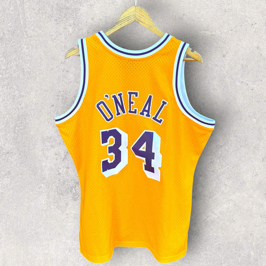 Shaquille O’Neal Los Angeles Lakers 1996-1997 Hardwood Classic Nba Jersey