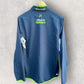 Canberra Raiders ISC Staff issued full zip blue rugby league jacket