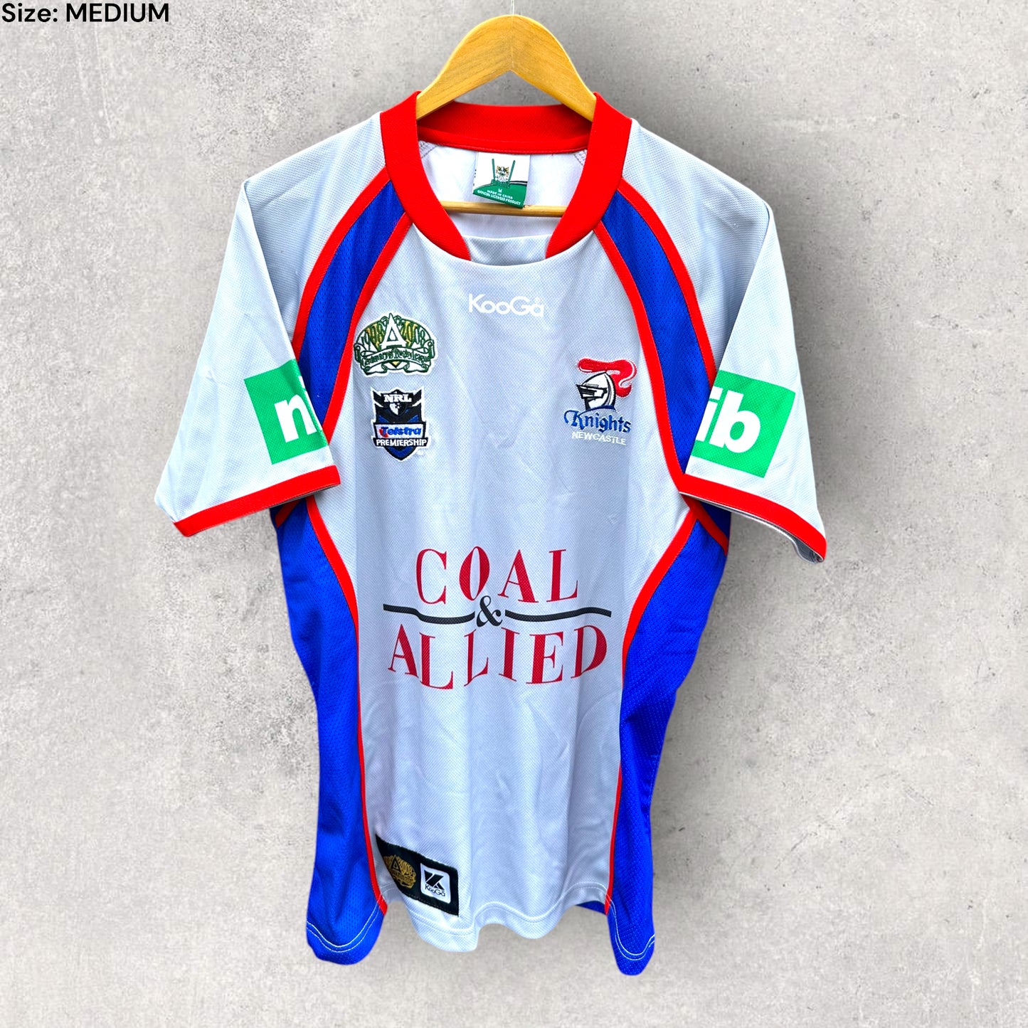 NEWCASTLE KNIGHTS 2008 AWAY JERSEY