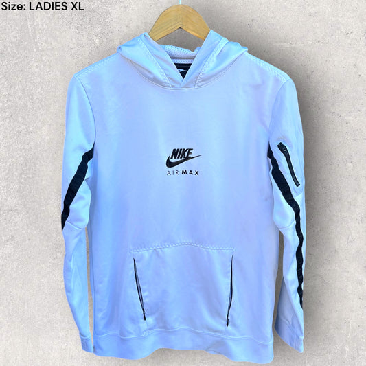 NIKE AIRMAX WHITE ICE PULLOVER HOODED LADIES JACKET