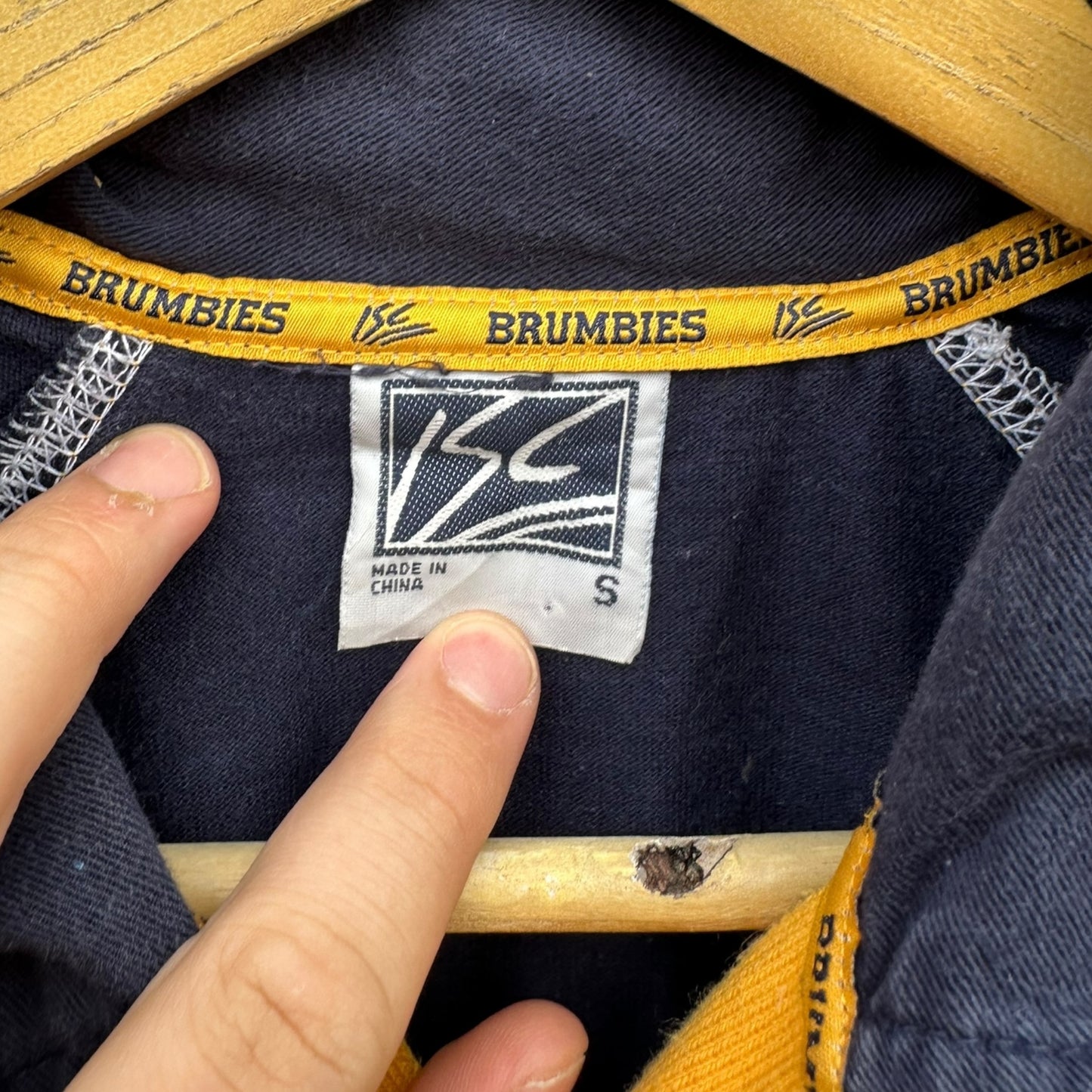 ACT BRUMBIES ISC SUPER 12 VINTAGE RUGBY UNION JERSEY