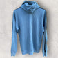 New Zealand All Blacks Adidas Blue Full zip Hooded Rugby Union Jumper
