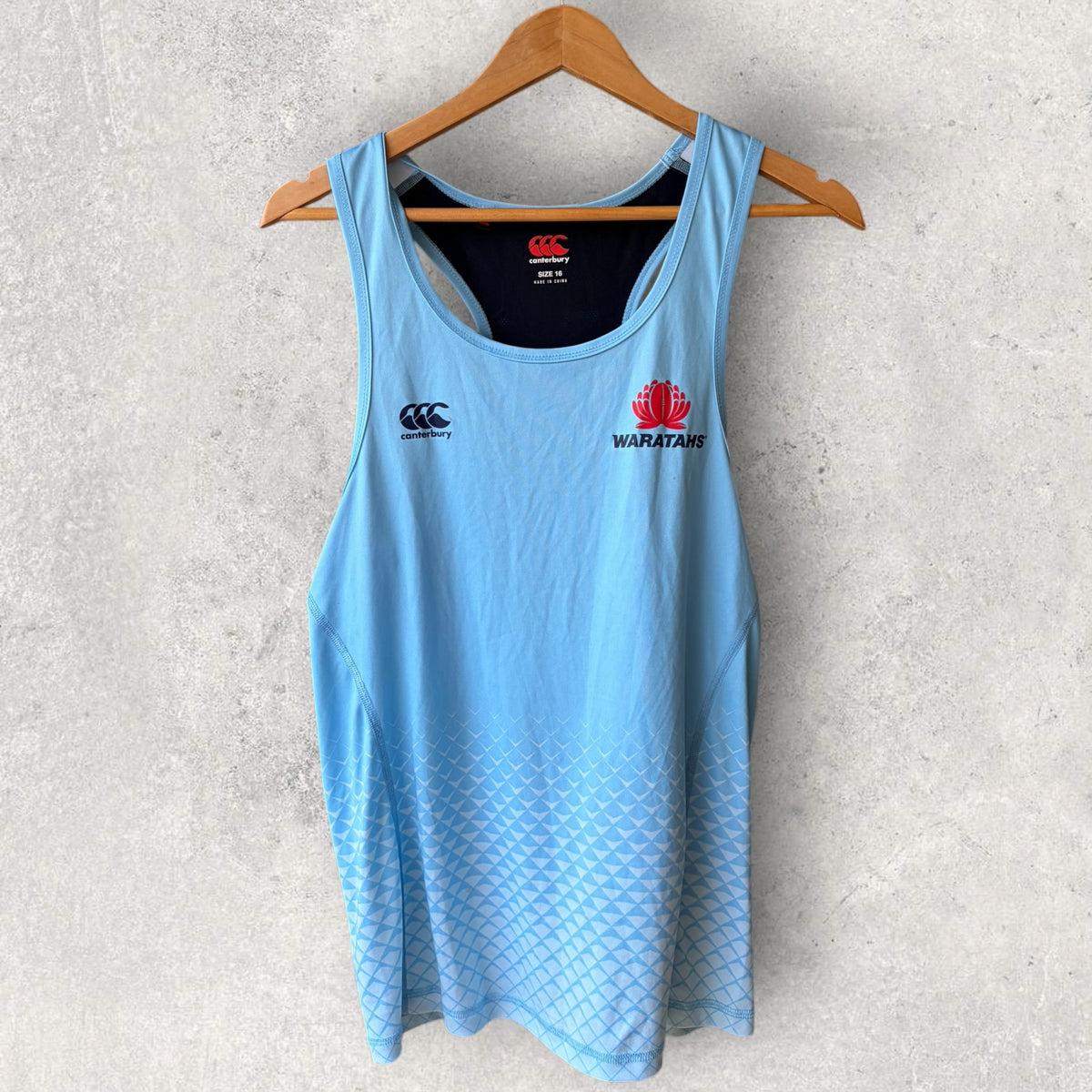 NSW Waratahs Canterbury Rugby Union Ladies Training Singlet