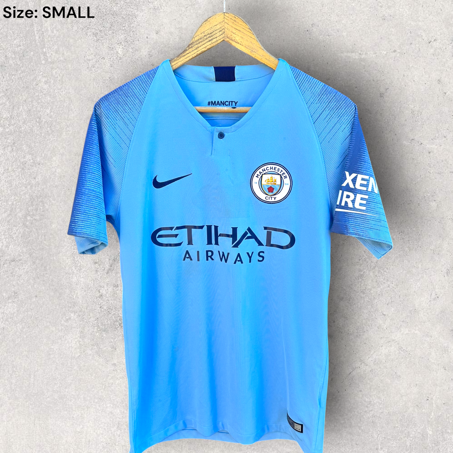 Manchester City 2018-2019 Nike Home Football Jersey