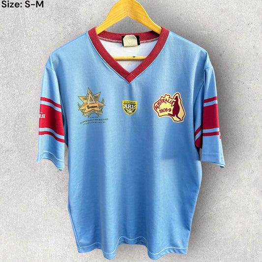 AUSTRALIAN KANGAROOS 2008 CENTENARY TEST MATCH TRAINING SHIRT