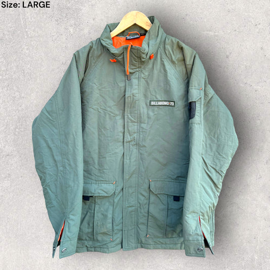 BILLABONG OLIVE JACKET